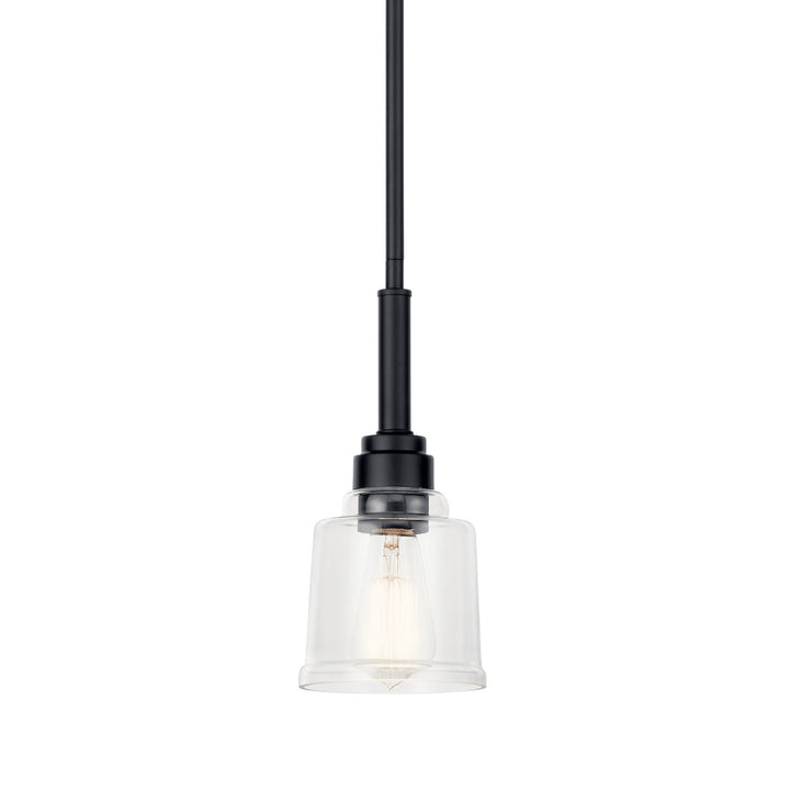 Kichler Canada - 52399BK - One Light Mini Pendant - Aivian - Black