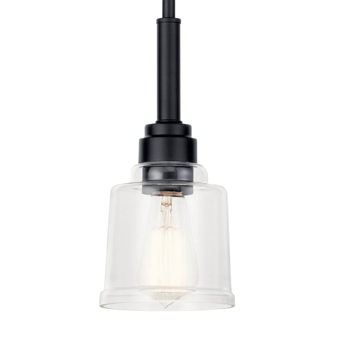 Kichler Canada - 52399BK - One Light Mini Pendant - Aivian - Black