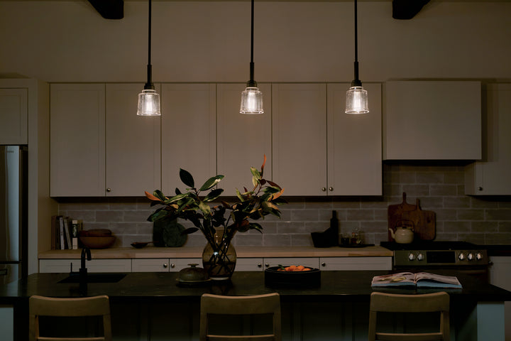 Kichler Canada - 52399BK - One Light Mini Pendant - Aivian - Black