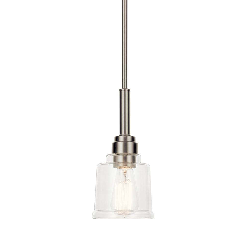 Kichler Canada - 52399NI - One Light Mini Pendant - Aivian - Nickel Textured