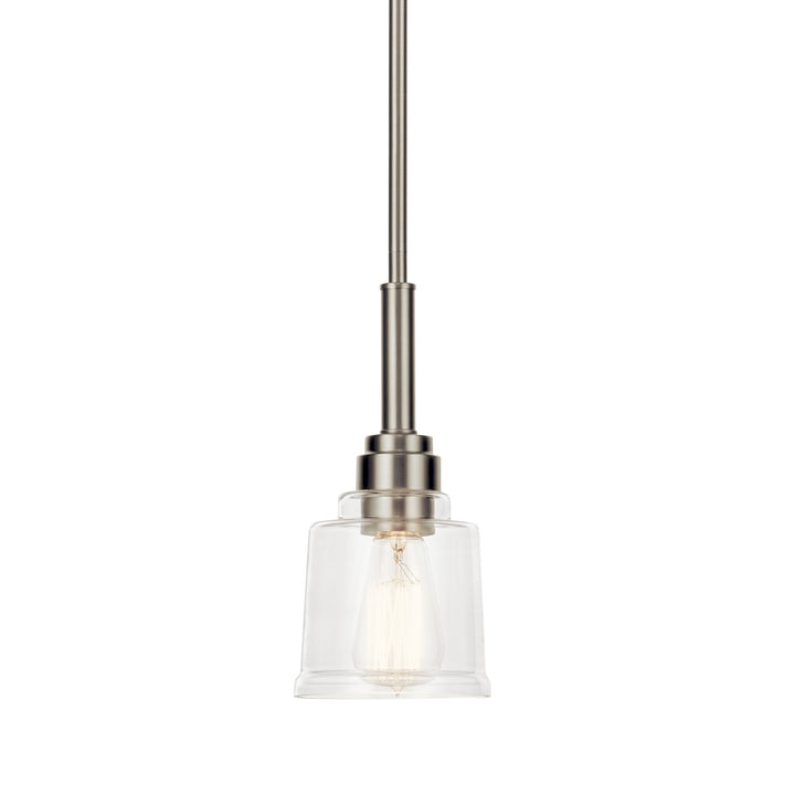 Kichler Canada - 52399NI - One Light Mini Pendant - Aivian - Nickel Textured