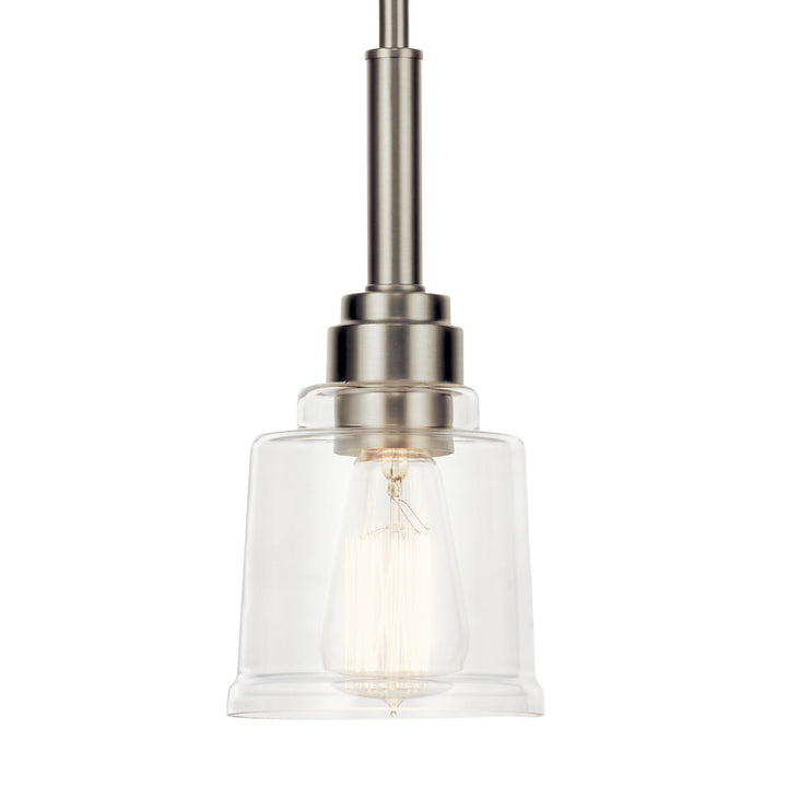 Kichler Canada - 52399NI - One Light Mini Pendant - Aivian - Nickel Textured
