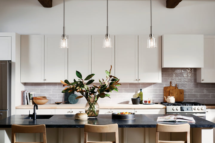 Kichler Canada - 52399NI - One Light Mini Pendant - Aivian - Nickel Textured