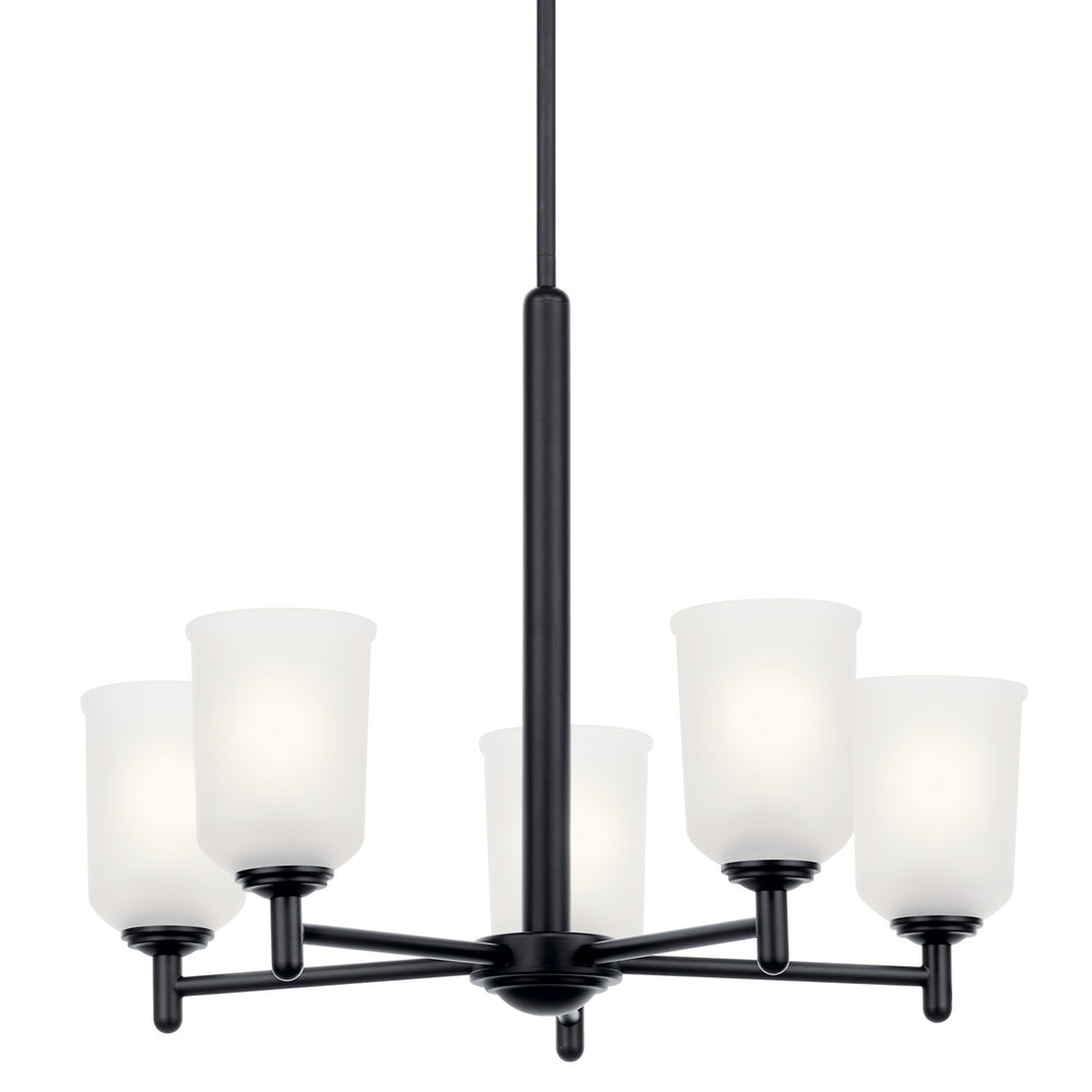 Kichler Canada - 43671BK - Five Light Chandelier - Shailene - Black