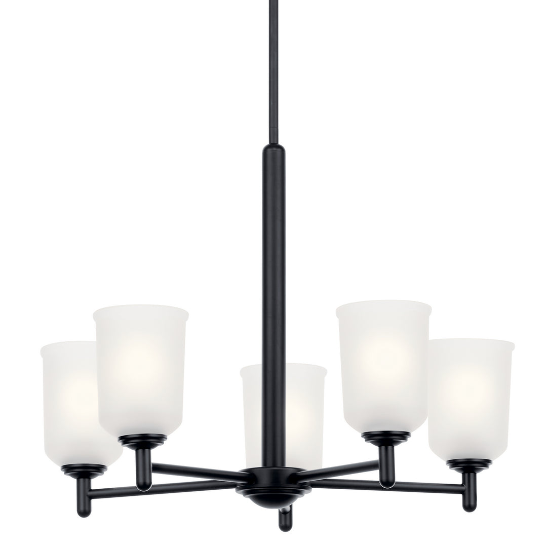 Kichler Canada - 43671BK - Five Light Chandelier - Shailene - Black