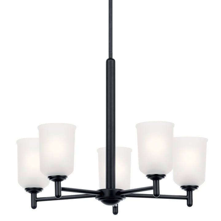 Kichler Canada - 43671BK - Five Light Chandelier - Shailene - Black