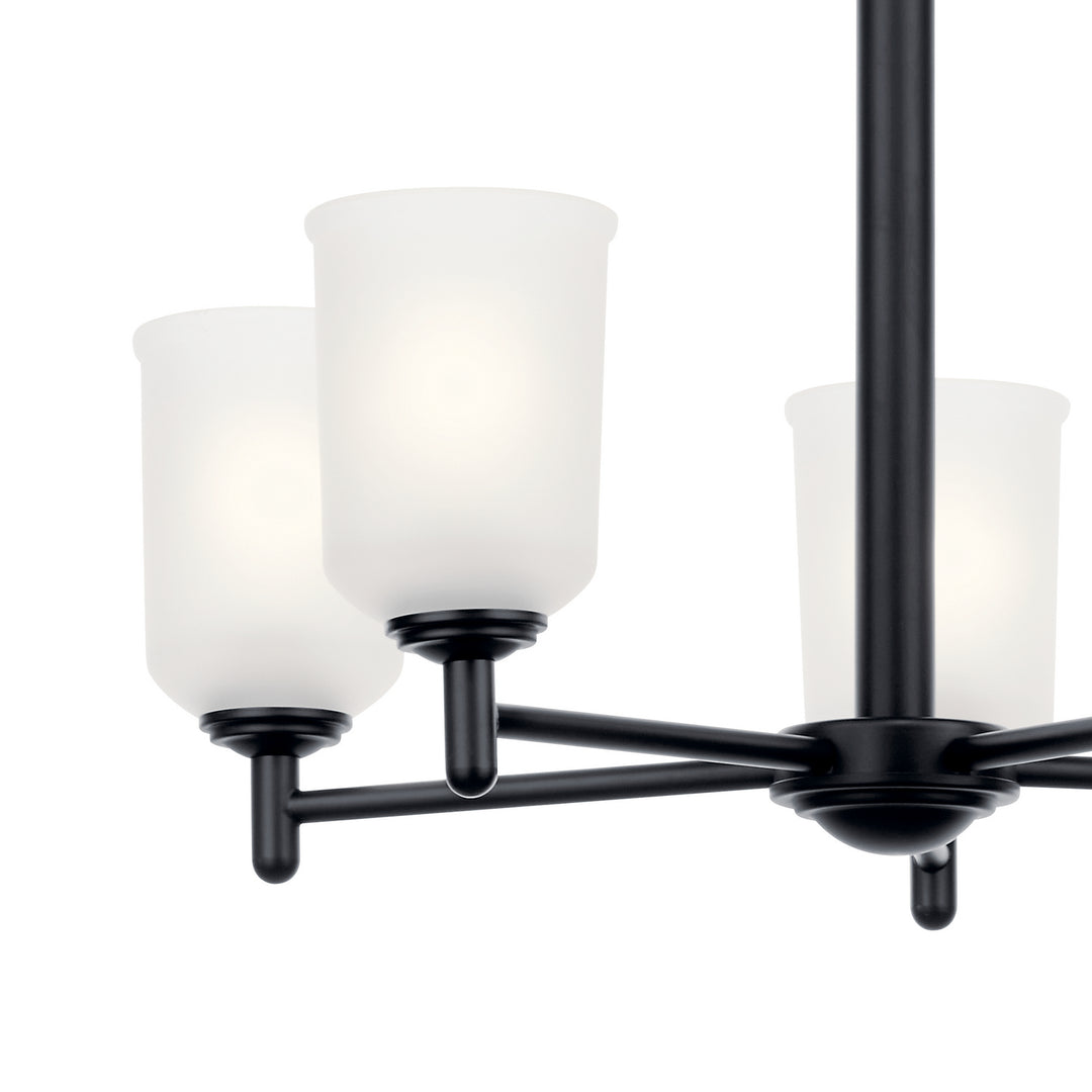 Kichler Canada - 43671BK - Five Light Chandelier - Shailene - Black