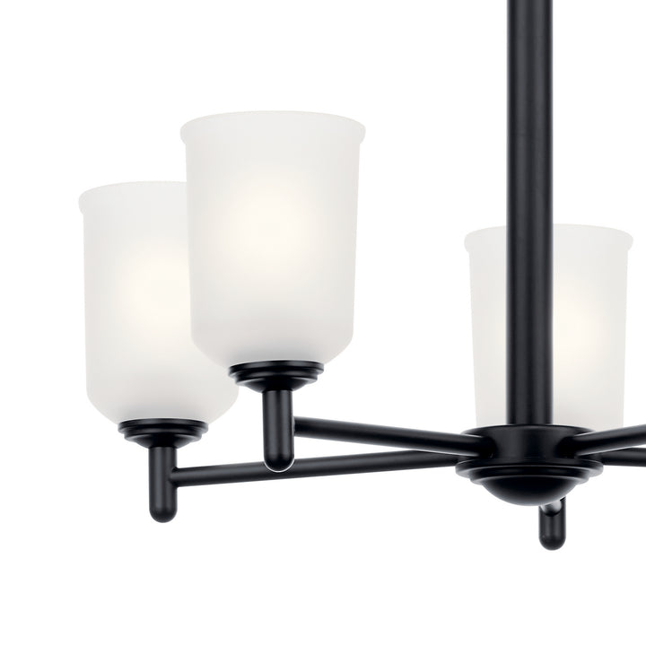 Kichler Canada - 43671BK - Five Light Chandelier - Shailene - Black