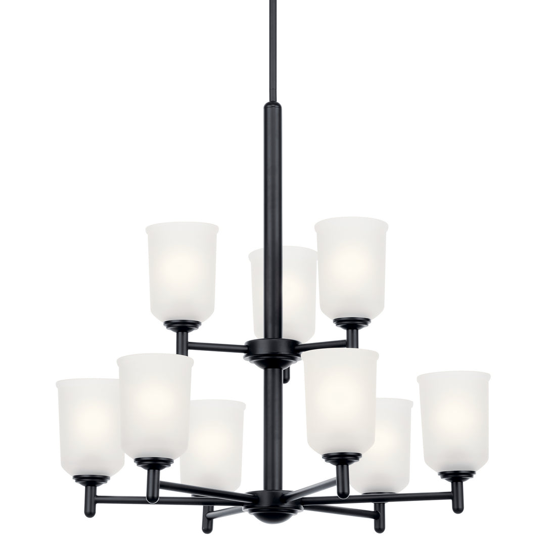 Kichler Canada - 43672BK - Nine Light Chandelier - Shailene - Black