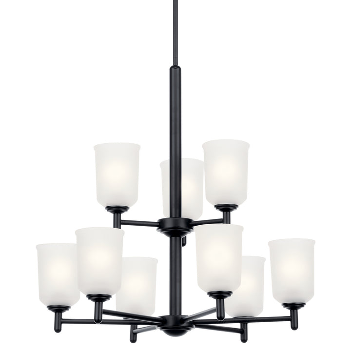 Kichler Canada - 43672BK - Nine Light Chandelier - Shailene - Black