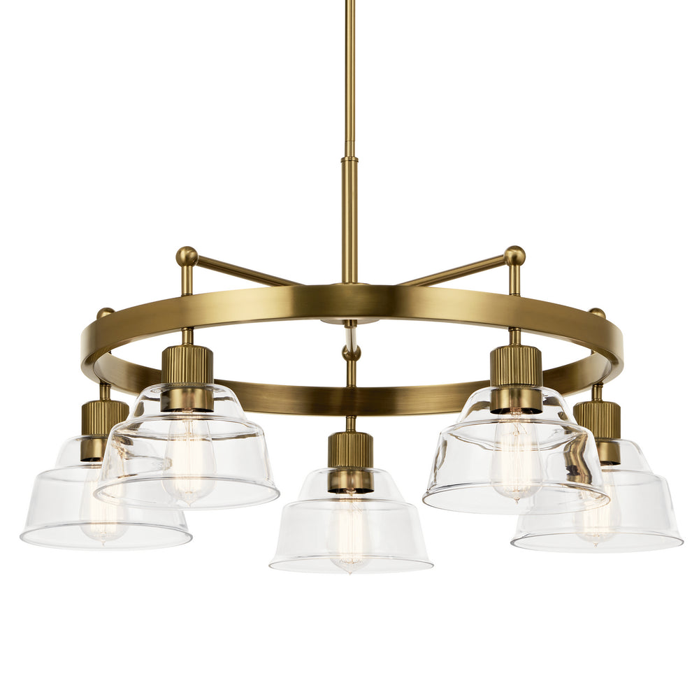 Kichler Canada - 52403BNB - Five Light Chandelier - Eastmont - Brushed Brass