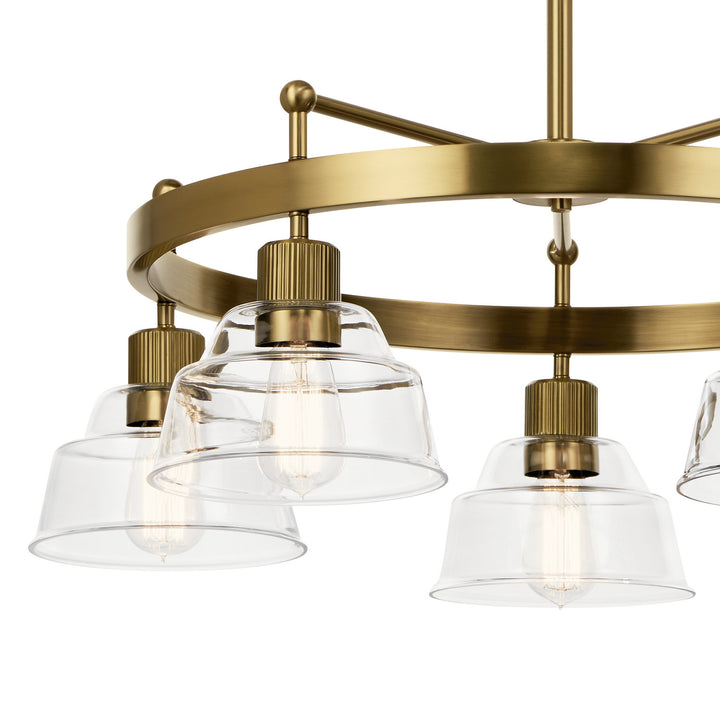 Kichler Canada - 52403BNB - Five Light Chandelier - Eastmont - Brushed Brass
