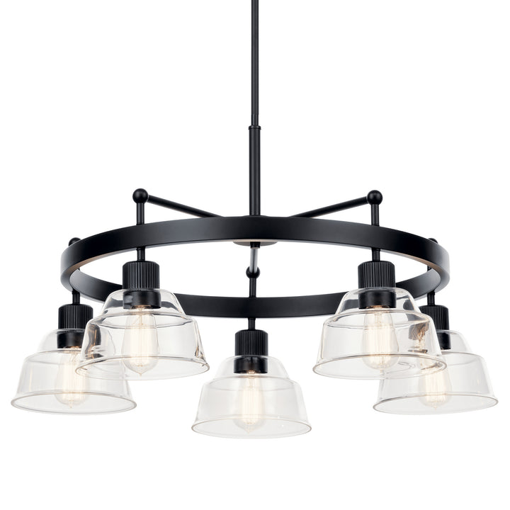 Kichler Canada - 52403BK - Five Light Chandelier - Eastmont - Black