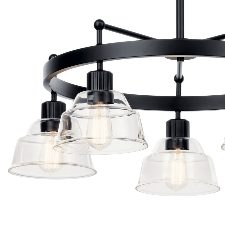 Kichler Canada - 52403BK - Five Light Chandelier - Eastmont - Black