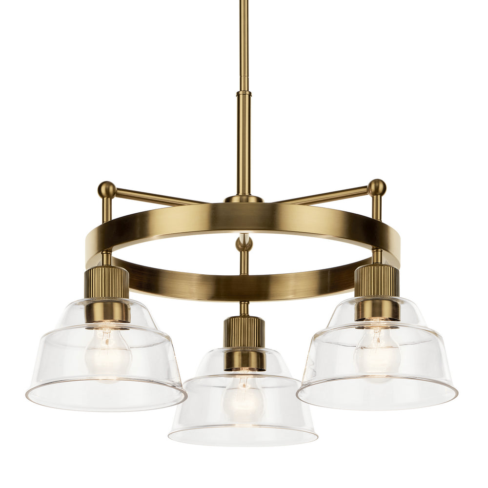 Kichler Canada - 52402BNB - Three Light Chandelier - Eastmont - Brushed Brass