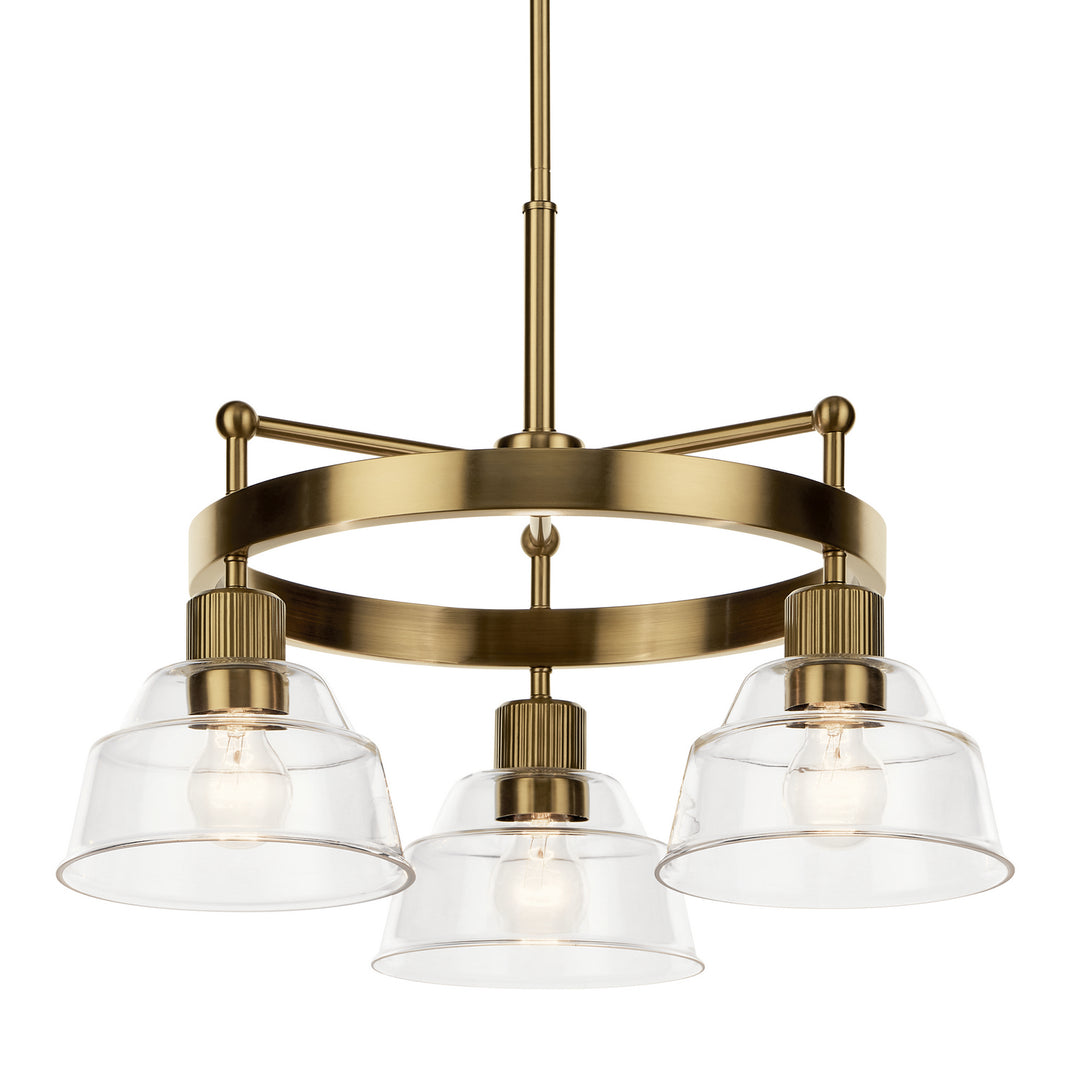 Kichler Canada - 52402BNB - Three Light Chandelier - Eastmont - Brushed Brass