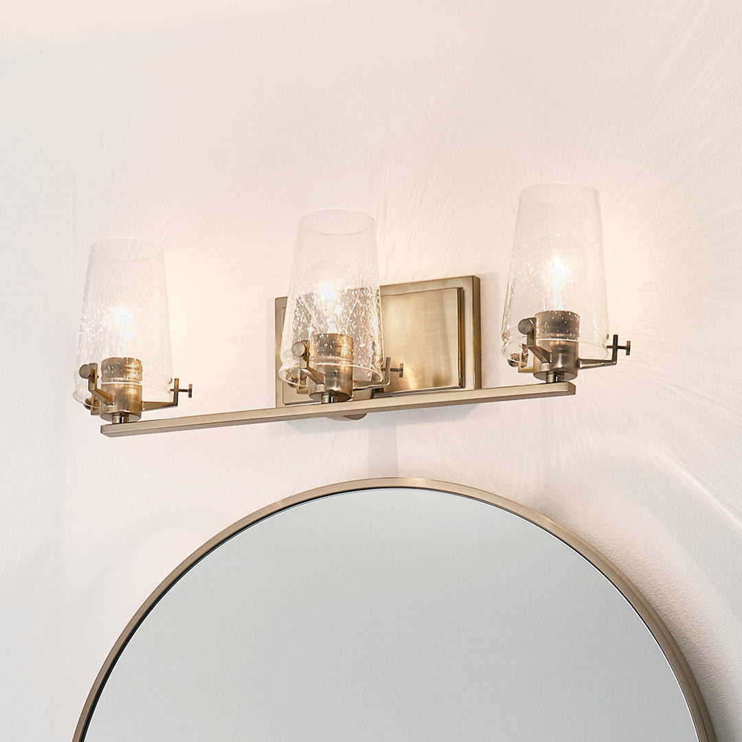 Kichler Canada - 45297CPZ - Three Light Bath - Alton - Champagne Bronze