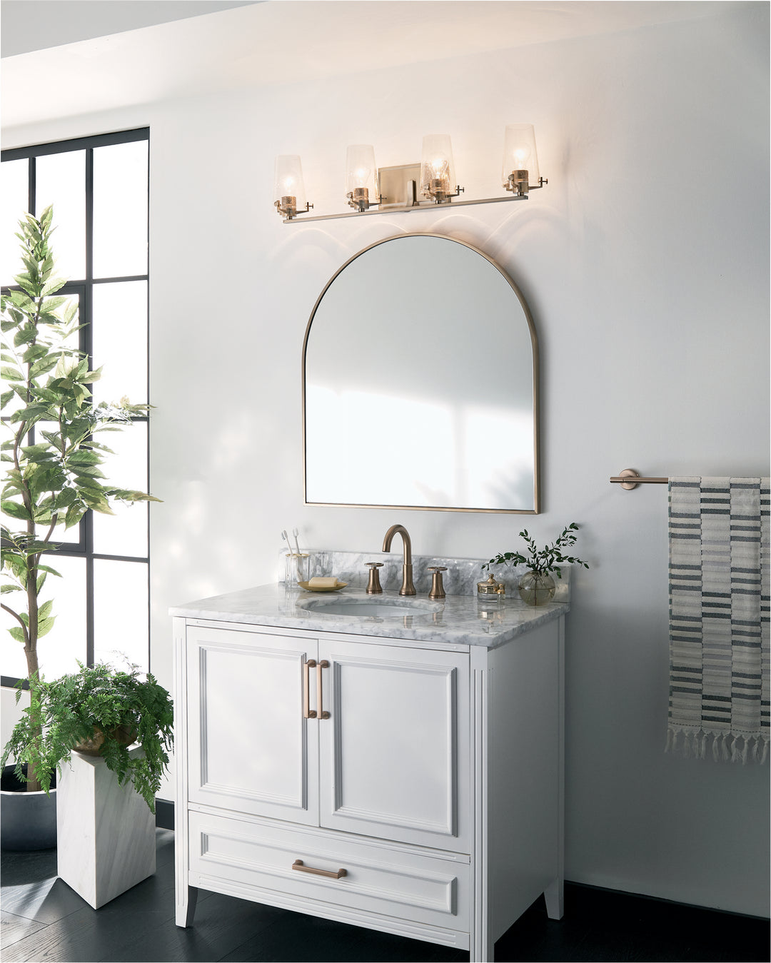 Kichler Canada - 45298CPZ - Four Light Bath - Alton - Champagne Bronze