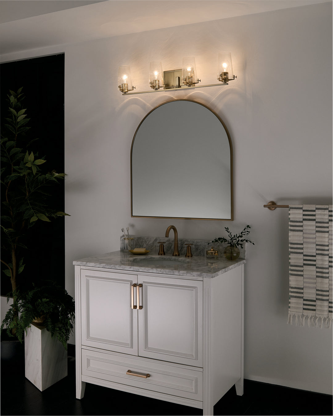Kichler Canada - 45298CPZ - Four Light Bath - Alton - Champagne Bronze