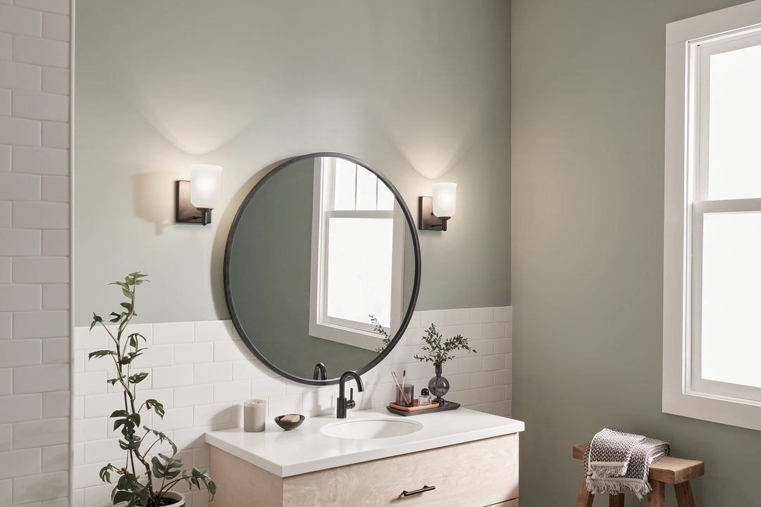 Kichler Canada - 45572BK - One Light Wall Sconce - Shailene - Black