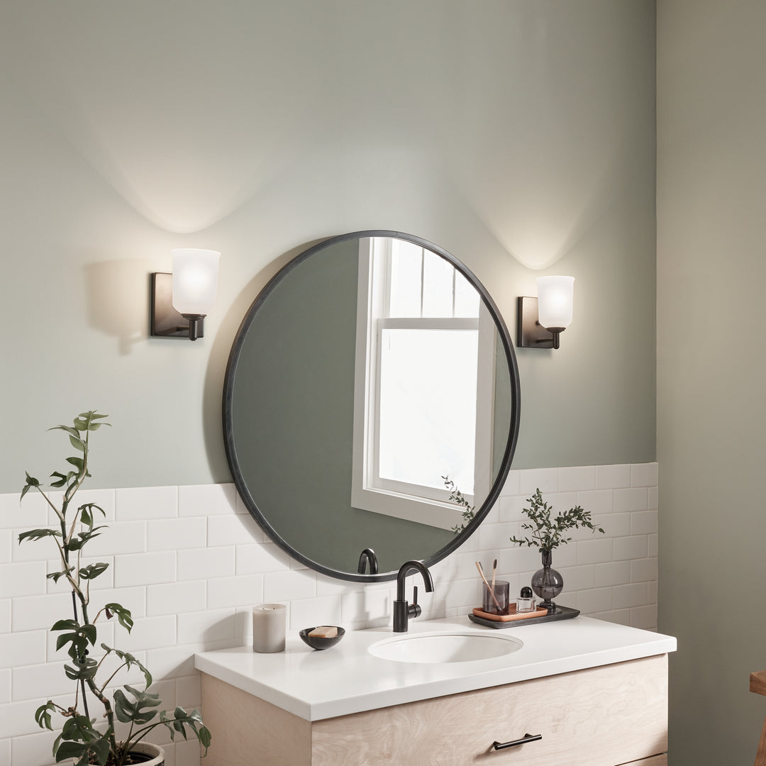 Kichler Canada - 45572BK - One Light Wall Sconce - Shailene - Black