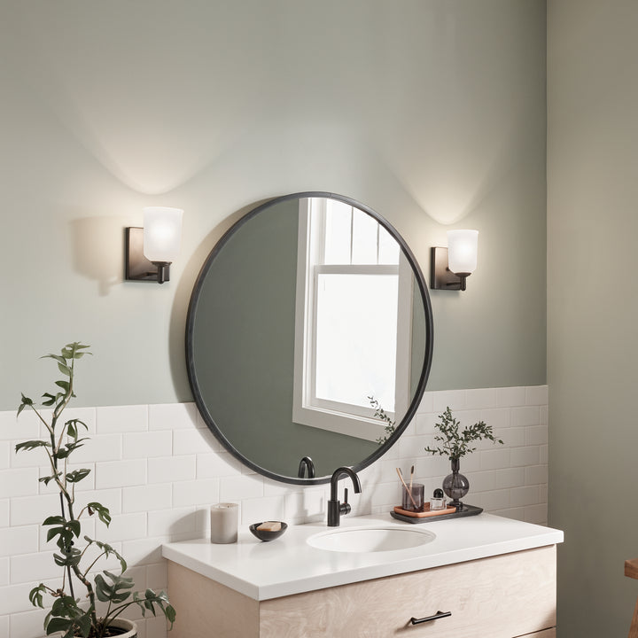 Kichler Canada - 45572BK - One Light Wall Sconce - Shailene - Black