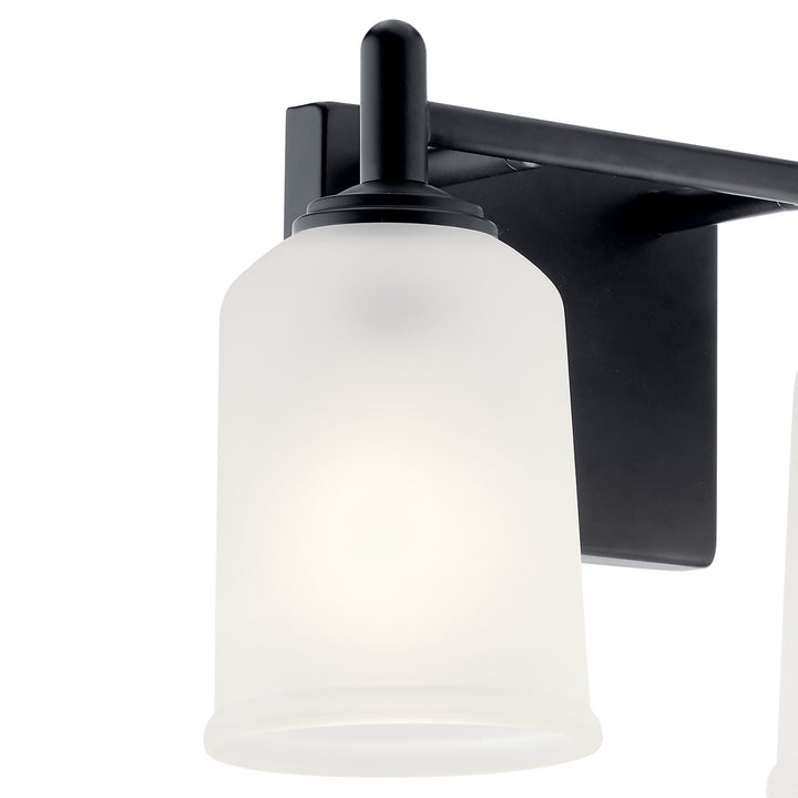 Kichler Canada - 45573BK - Two Light Bath - Shailene - Black