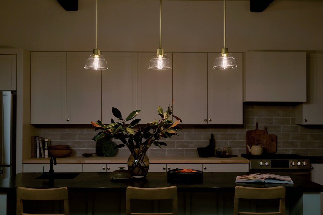 Kichler Canada - 52405BNB - One Light Mini Pendant - Eastmont - Brushed Brass