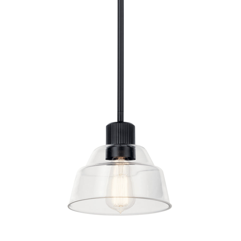 Kichler Canada - 52405BK - One Light Mini Pendant - Eastmont - Black