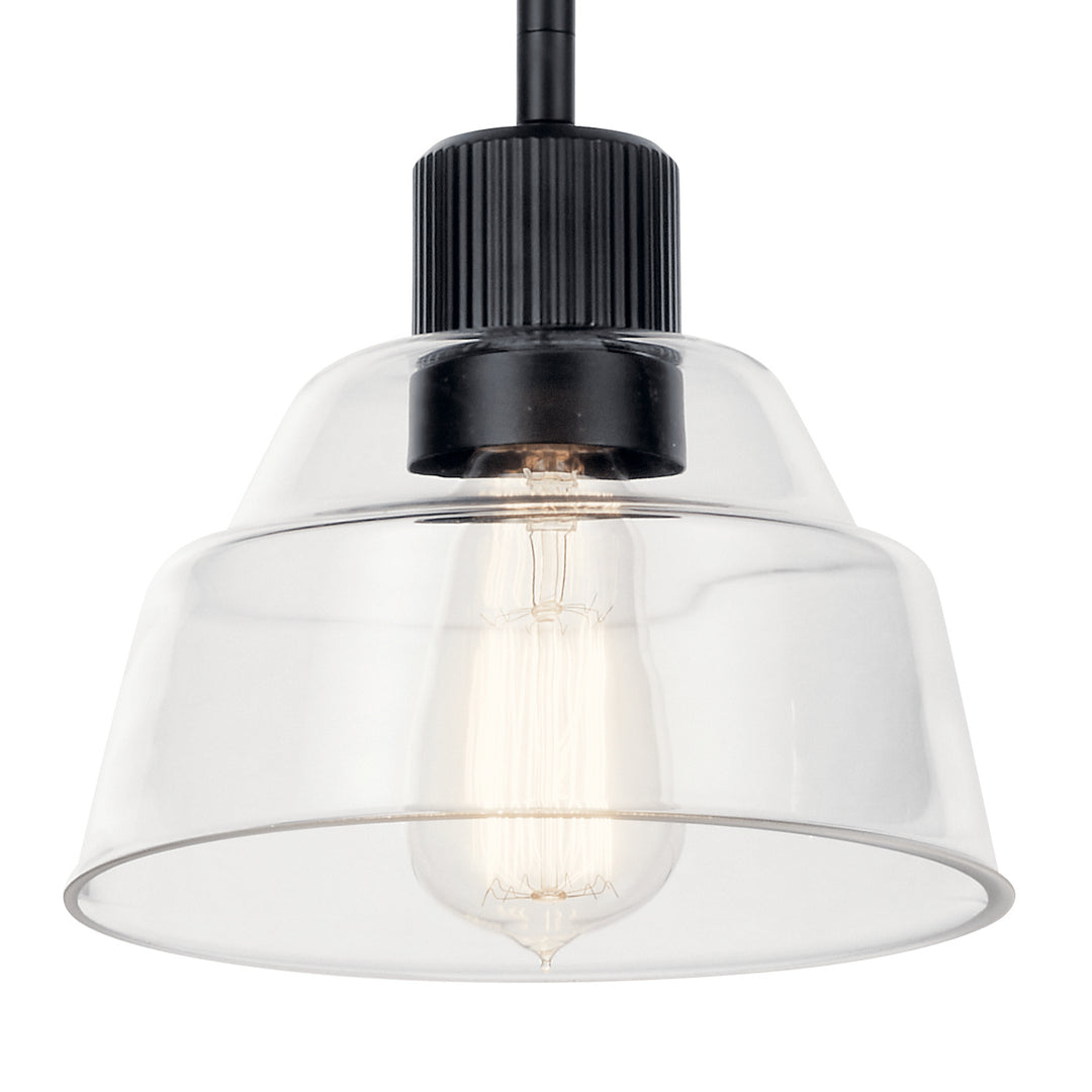 Kichler Canada - 52405BK - One Light Mini Pendant - Eastmont - Black