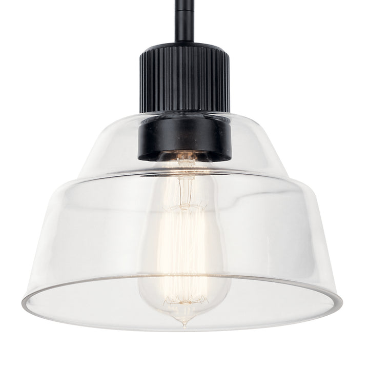 Kichler Canada - 52405BK - One Light Mini Pendant - Eastmont - Black