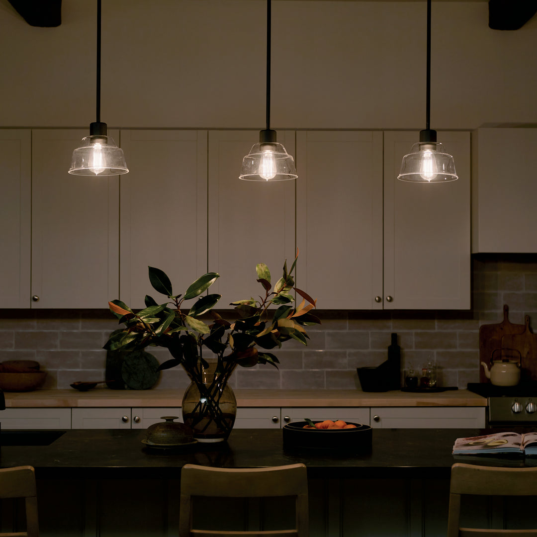 Kichler Canada - 52405BK - One Light Mini Pendant - Eastmont - Black