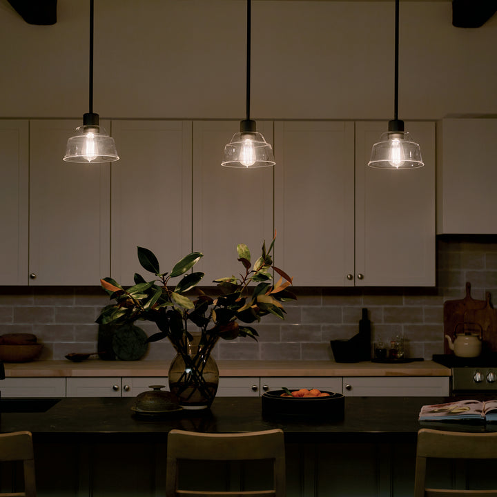 Kichler Canada - 52405BK - One Light Mini Pendant - Eastmont - Black