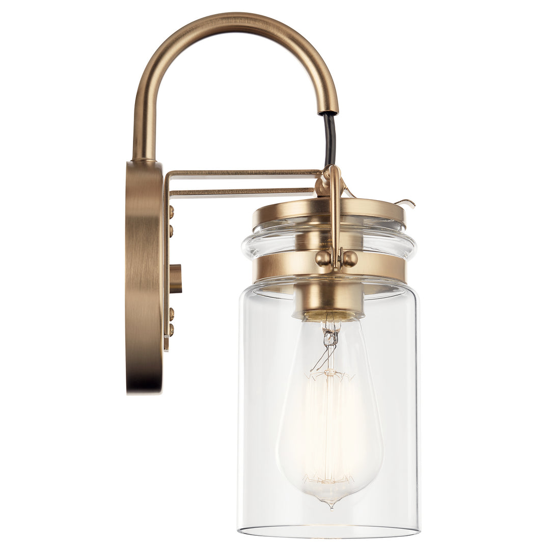 Kichler Canada - 45576CPZ - One Light Wall Sconce - Brinley - Champagne Bronze