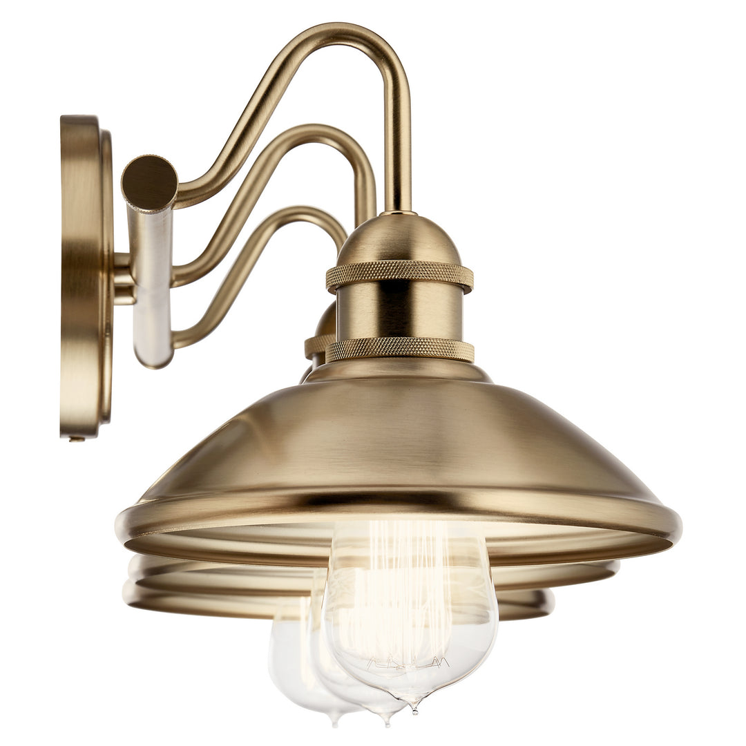 Kichler Canada - 45945CPZ - Three Light Bath - Clyde - Champagne Bronze