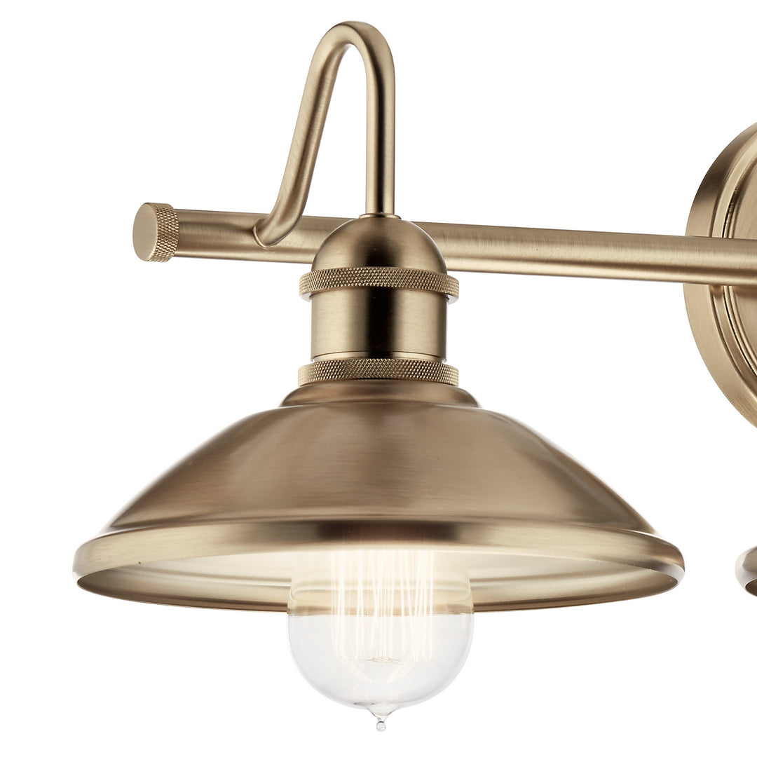 Kichler Canada - 45945CPZ - Three Light Bath - Clyde - Champagne Bronze