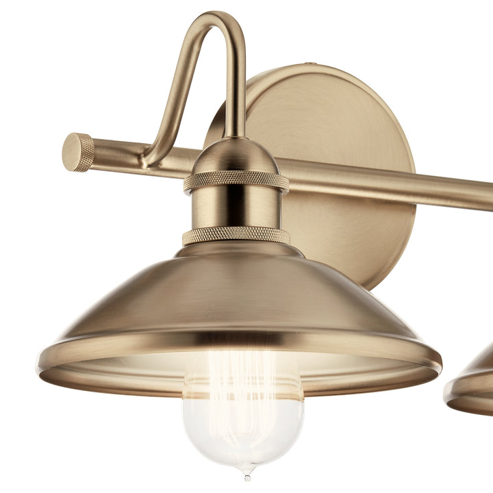 Kichler Canada - 45944CPZ - Two Light Bath - Clyde - Champagne Bronze