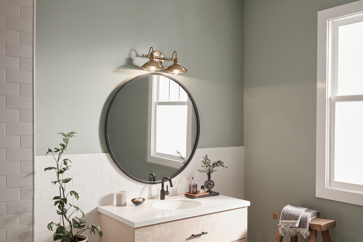 Kichler Canada - 45944CPZ - Two Light Bath - Clyde - Champagne Bronze