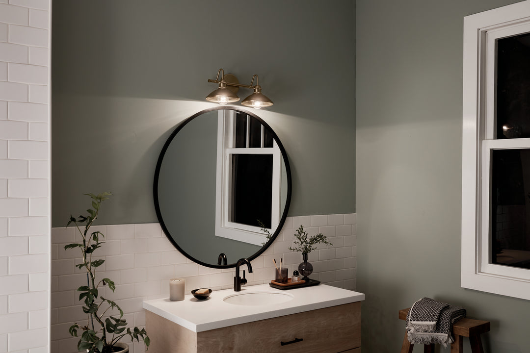 Kichler Canada - 45944CPZ - Two Light Bath - Clyde - Champagne Bronze