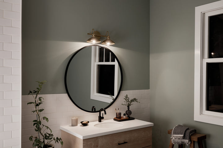 Kichler Canada - 45944CPZ - Two Light Bath - Clyde - Champagne Bronze
