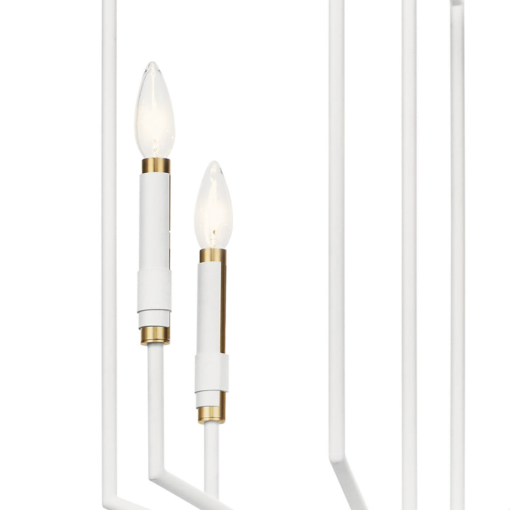 Kichler Canada - 52351WH - Four Light Foyer Pendant - Armand - White