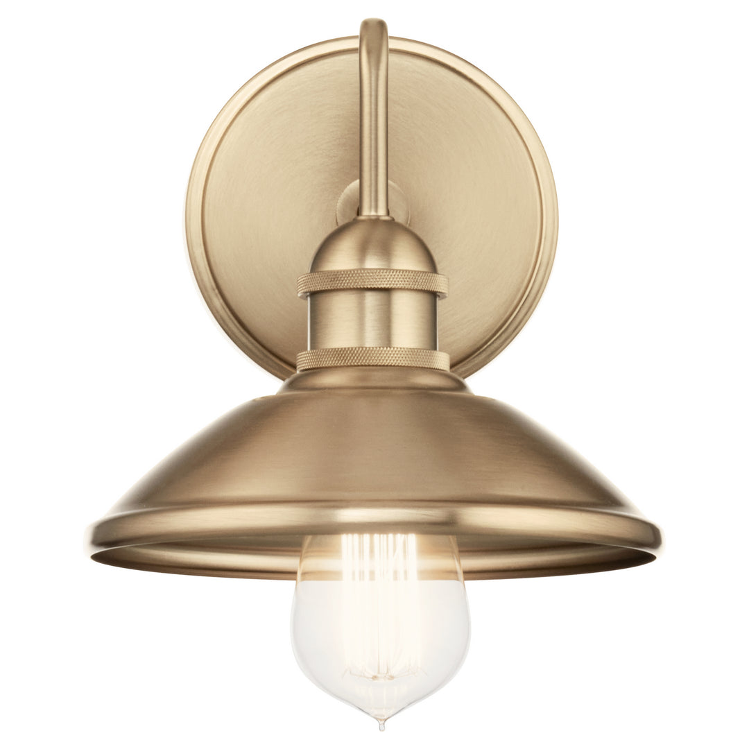 Kichler Canada - 45943CPZ - One Light Wall Sconce - Clyde - Champagne Bronze