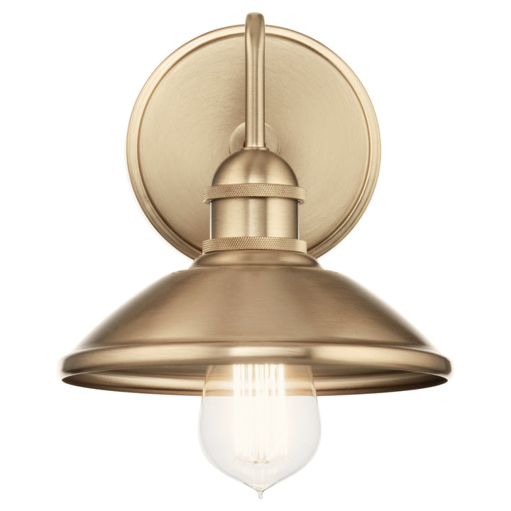 Kichler Canada - 45943CPZ - One Light Wall Sconce - Clyde - Champagne Bronze