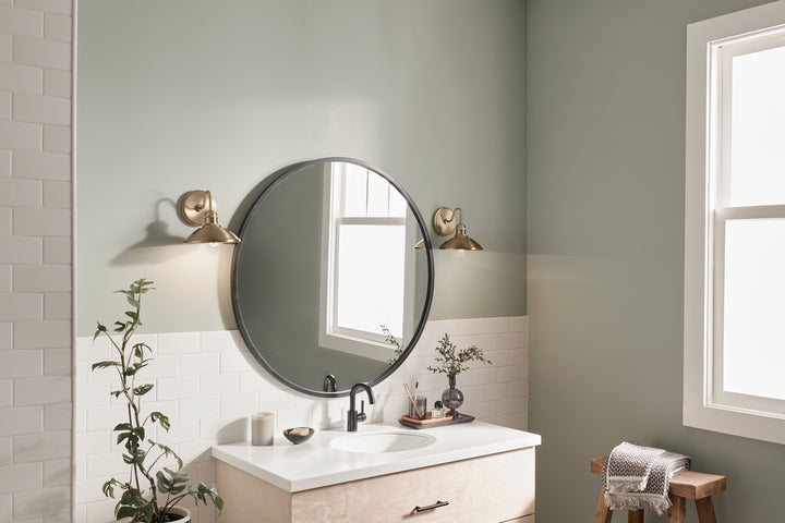 Kichler Canada - 45943CPZ - One Light Wall Sconce - Clyde - Champagne Bronze