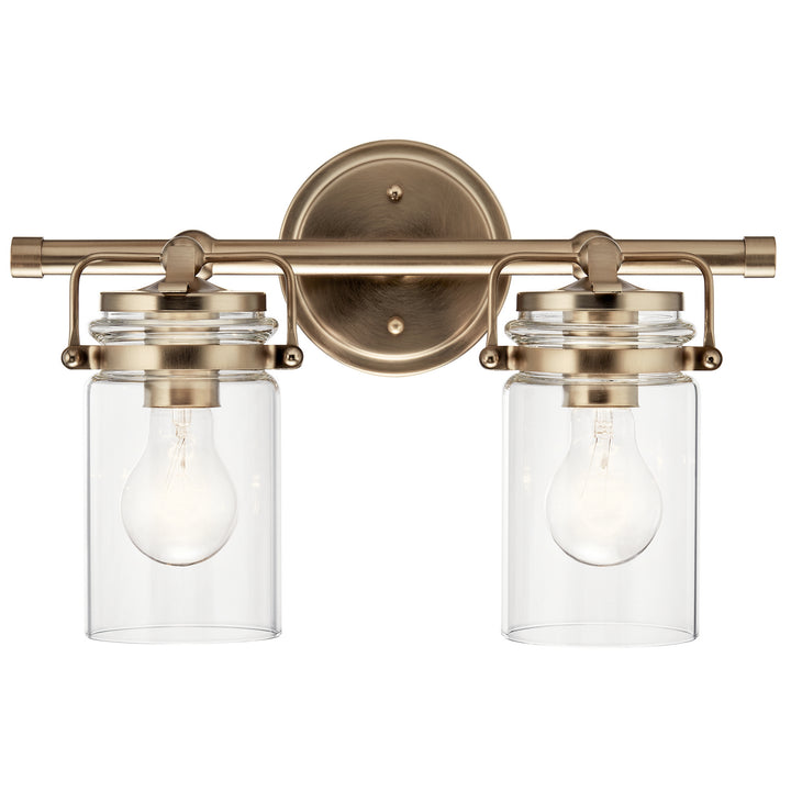 Kichler Canada - 45688CPZ - Two Light Bath - Brinley - Champagne Bronze