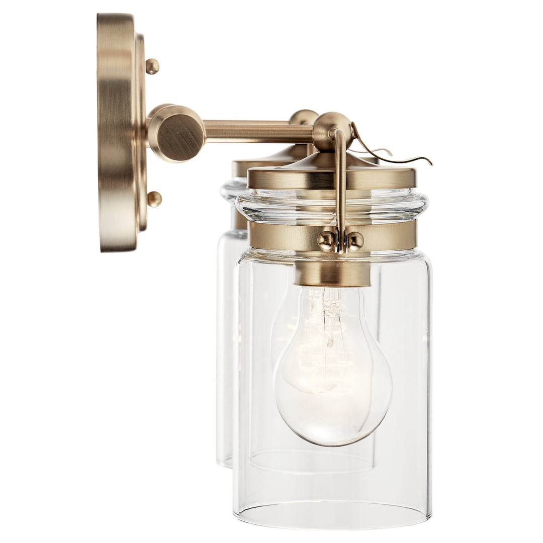 Kichler Canada - 45688CPZ - Two Light Bath - Brinley - Champagne Bronze