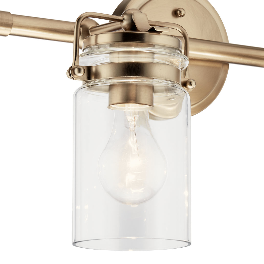 Kichler Canada - 45688CPZ - Two Light Bath - Brinley - Champagne Bronze