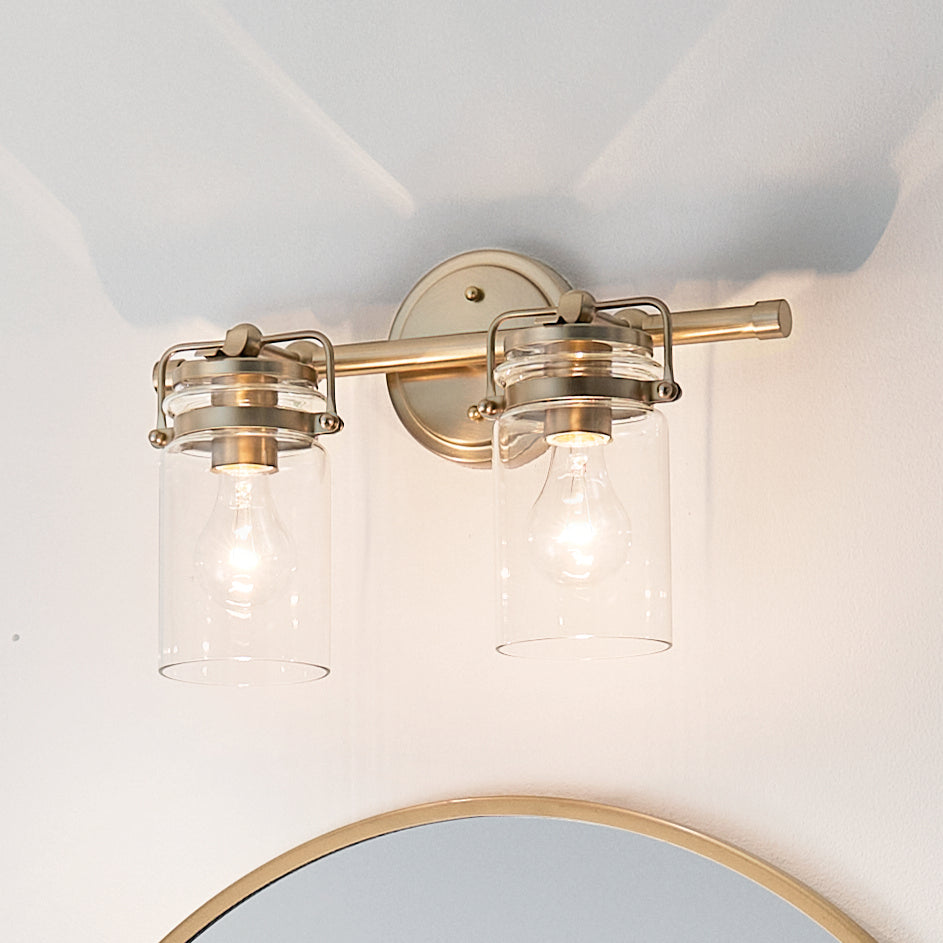 Kichler Canada - 45688CPZ - Two Light Bath - Brinley - Champagne Bronze