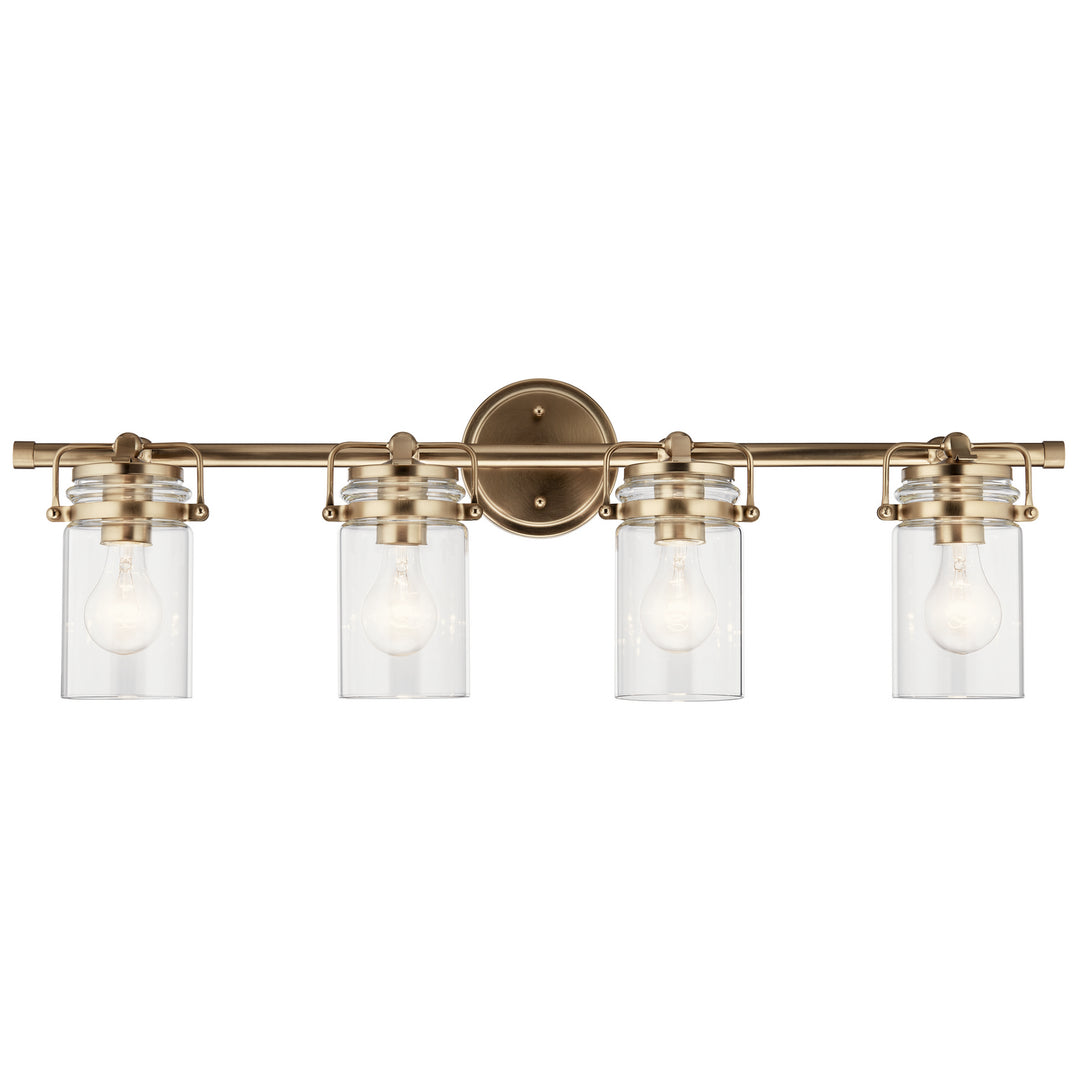 Kichler Canada - 45690CPZ - Four Light Bath - Brinley - Champagne Bronze