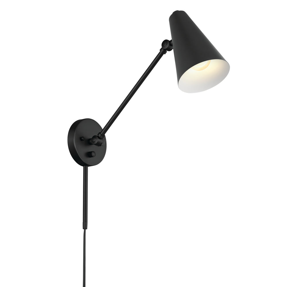 Kichler Canada - 52485BKB - One Light Wall Sconce - Sylvia - Black